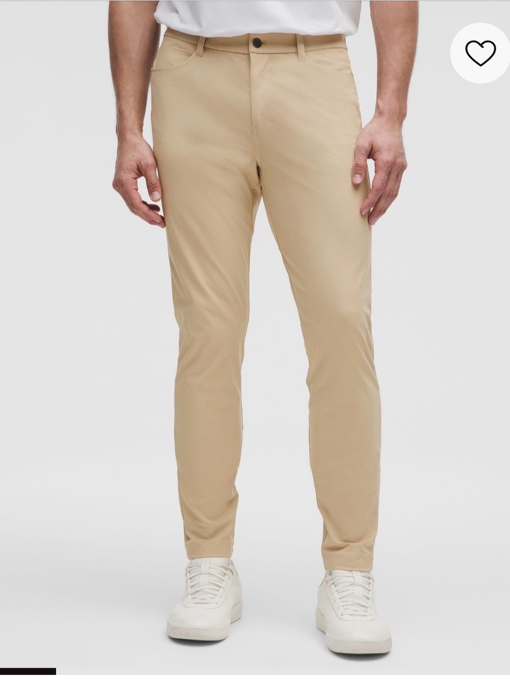 Lululemon Men’s khaki ABC Pants 30x34 Performance Casual Golf Office travel NWT